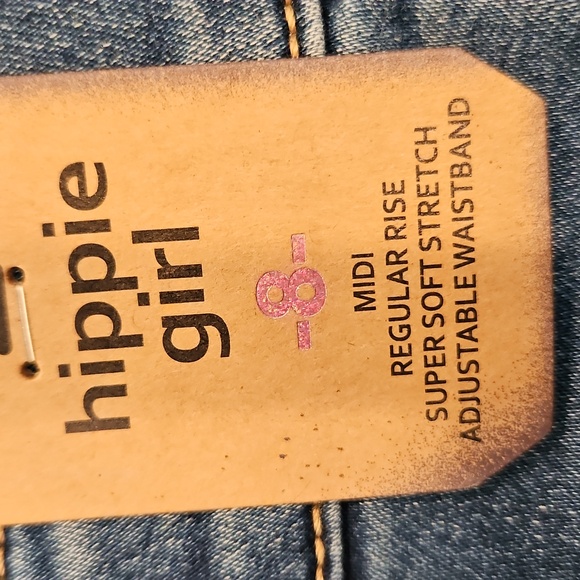 Light Wash Blue Cut-Off Denim Shorts - Picture 3 of 5